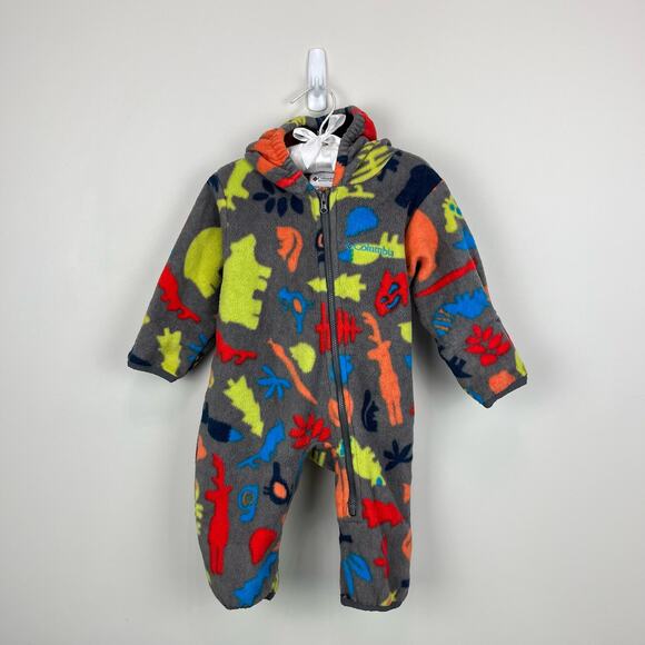 Columbia Infant Snowtop II Bunting Fleece Snowsuit 6 Months - Picture 1 of 11